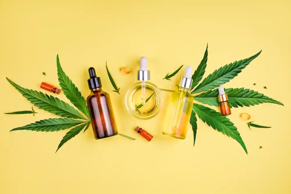 Assortment of cannabis products