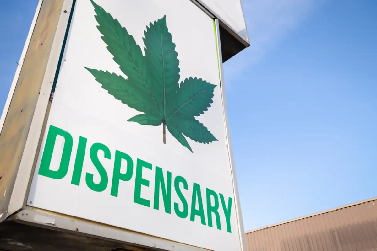 A cannabis dispensary
