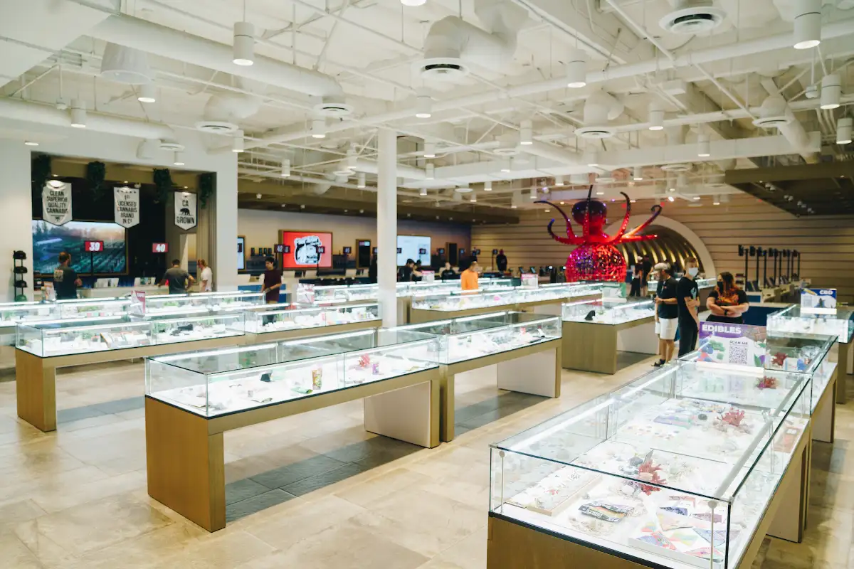 Inside of Planet 13 Dispensaries