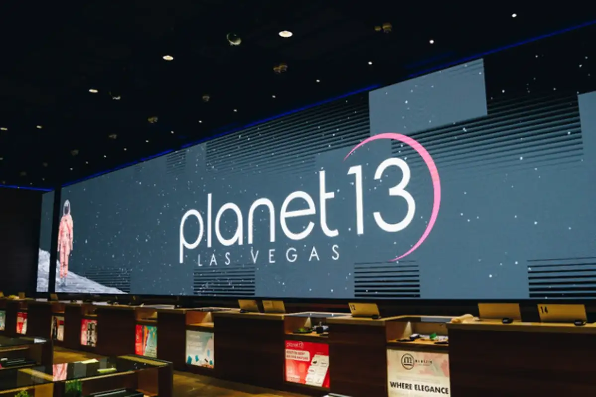 Inside of Planet 13 Las Vegas