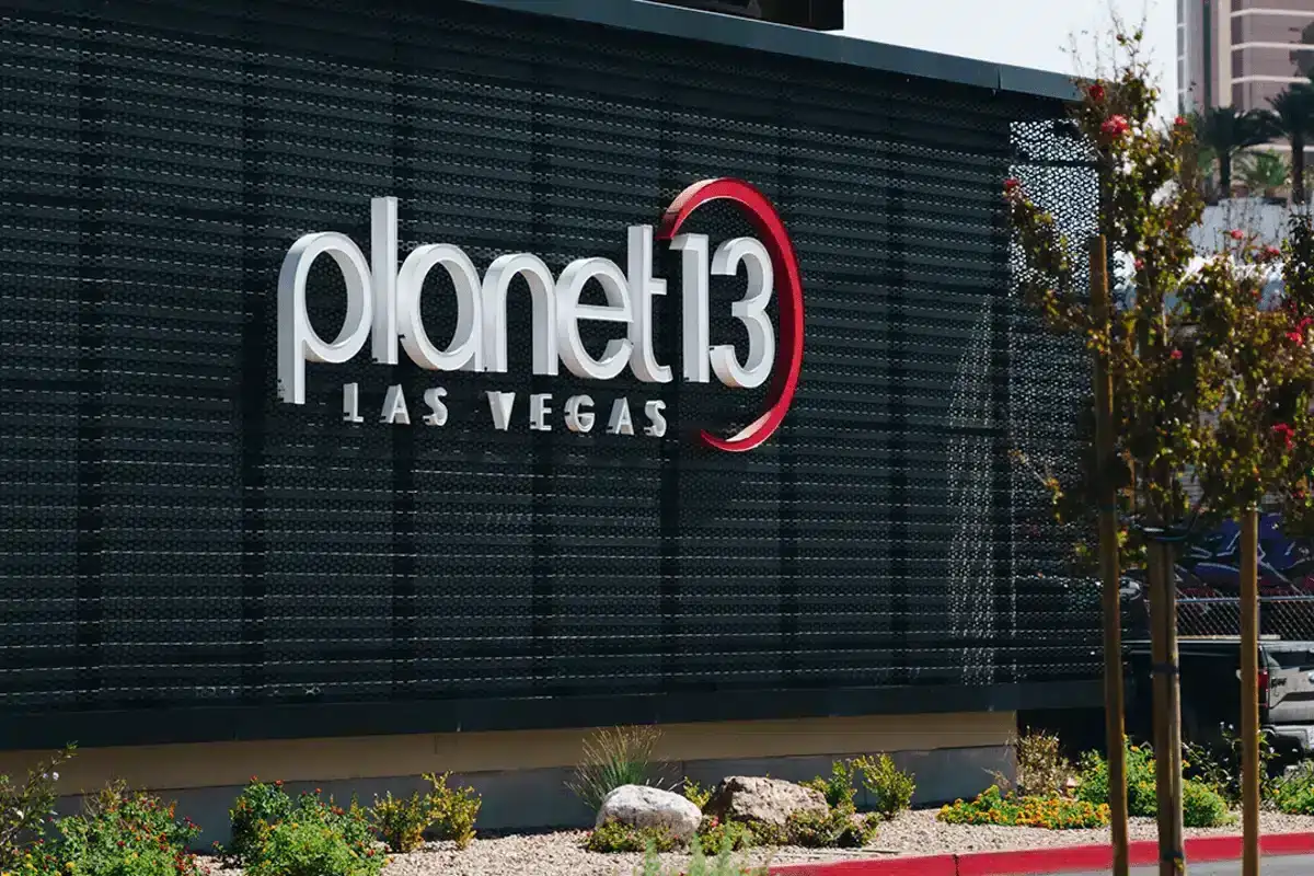 Outside of Planet 13 Las Vegas