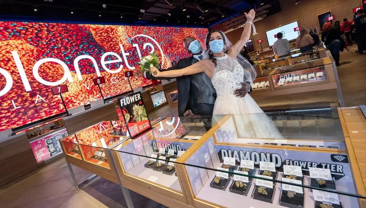 Planet 13 Las Vegas Wedding