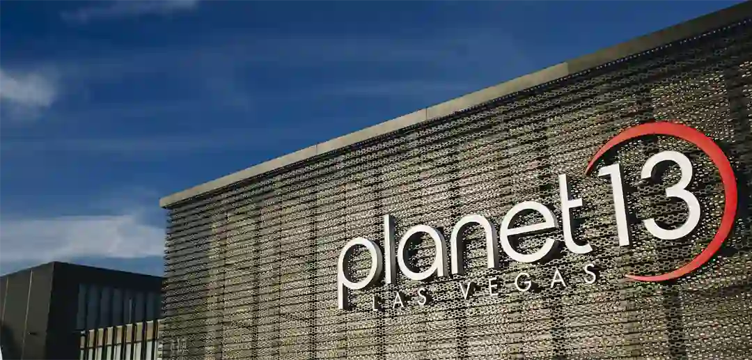 Planet 13 Las Vegas dispensaries building