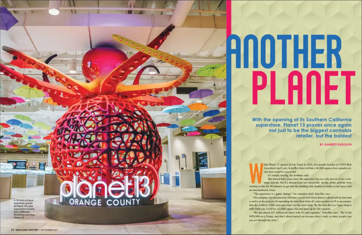 Planet 13 on Magazine